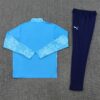 Manchester City 2025/26 Blue Adult Training Tracksuit – Official Style Training Set