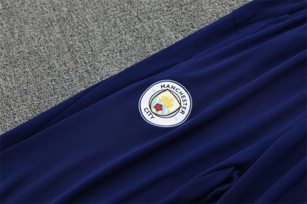 Manchester City 2025/26 Blue Adult Training Tracksuit – Official Style Training Set