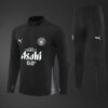 Manchester City 2025/26 Black Adult Training Tracksuit – Official Style Training Set