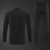 Manchester City 2025/26 Black Adult Training Tracksuit – Official Style Training Set