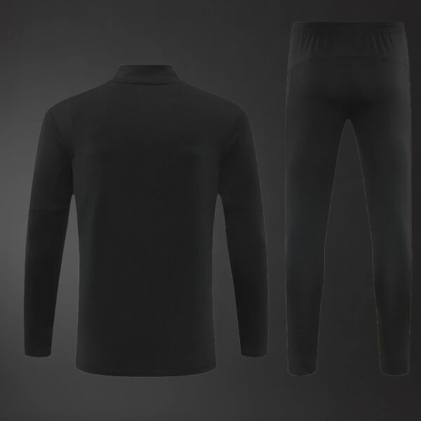 Manchester City 2025/26 Black Adult Training Tracksuit – Official Style Training Set
