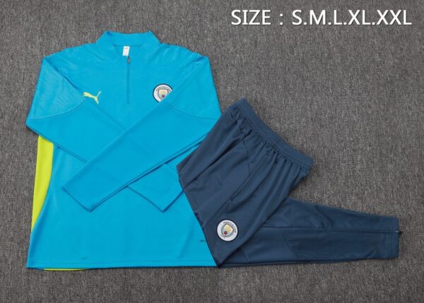 Manchester City 2025/26 Adult Training Tracksuit – Official Style Training Set