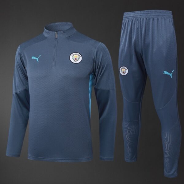 Manchester City 2025/26 Adult Training Tracksuit – Official Style Training Set