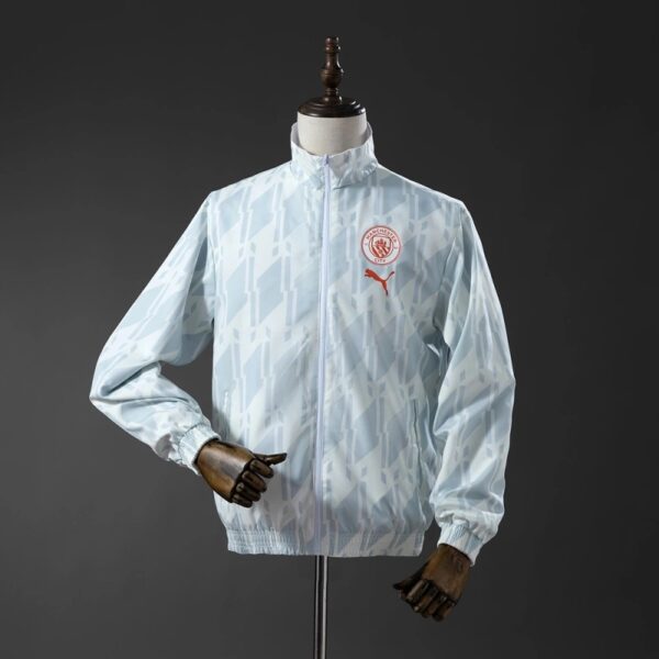 Manchester City 2025/26 Reversible Anthem Jacket – Official Style Matchday Edition