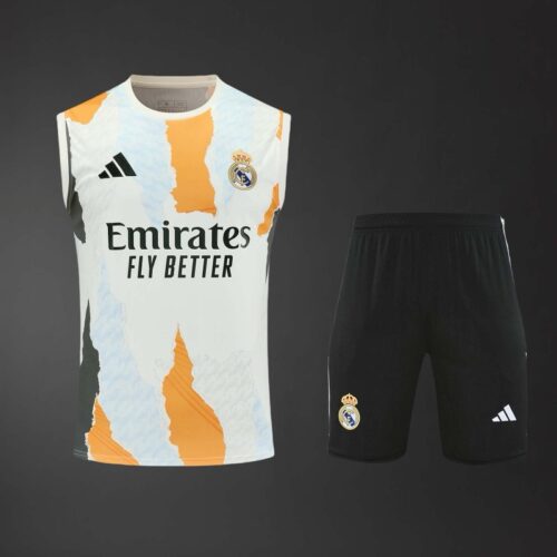 Real Madrid 2025/26 Training Vest Kit – Sleeveless Performance Set