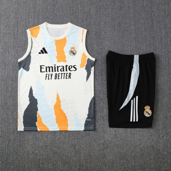 Real Madrid 2025/26 Training Vest Kit – Sleeveless Performance Set