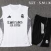 Real Madrid 2025/26 Training Vest Kit – White