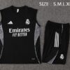 Real Madrid 2025/26 Training Vest Kit – Black