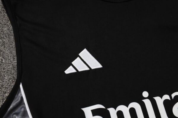 Real Madrid 2025/26 Training Vest Kit – Black