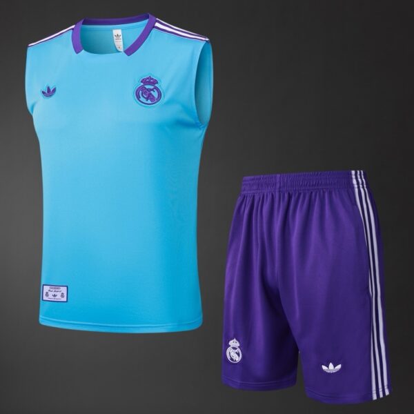 img_1821 Real Madrid 2025/26 Training Vest Kit - Blue & Purple