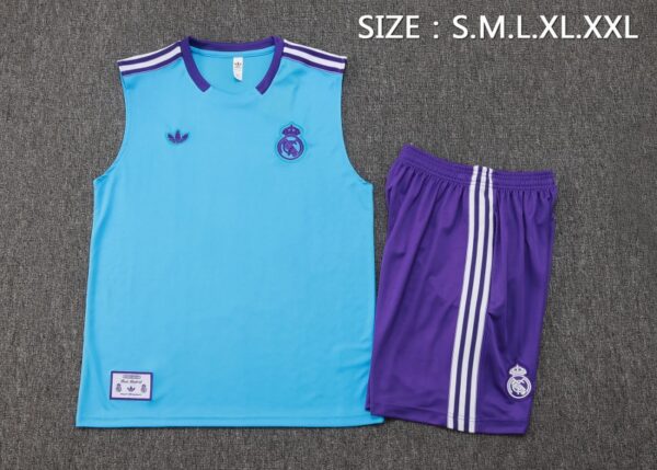 img_1823 Real Madrid 2025/26 Training Vest Kit - Blue & Purple