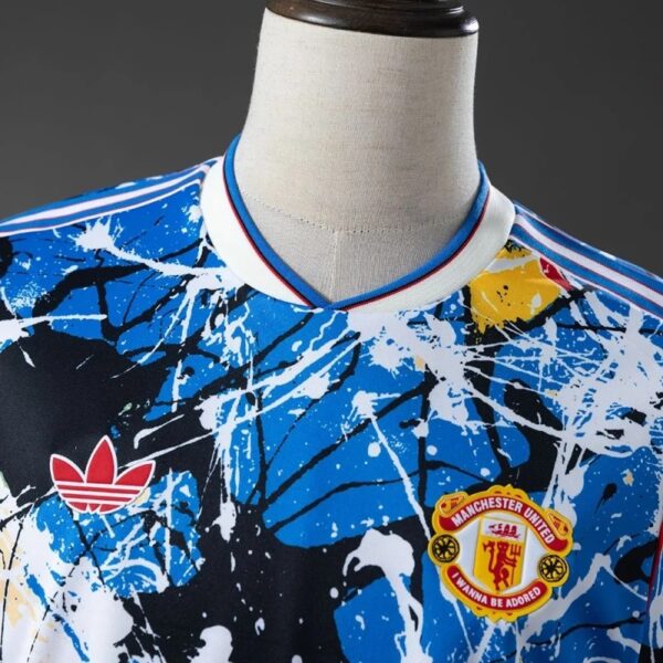 Manchester United 2026/27 Rose Collab Blue Jersey – Special Edition