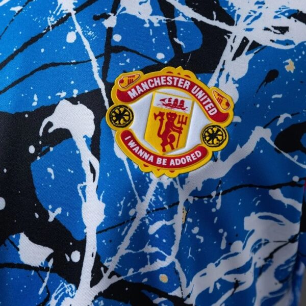 Manchester United 2026/27 Rose Collab Blue Jersey – Special Edition