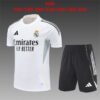 Real Madrid 2025/26 Short Sleeve Training Kit – Adult & Kids – Full Training Set