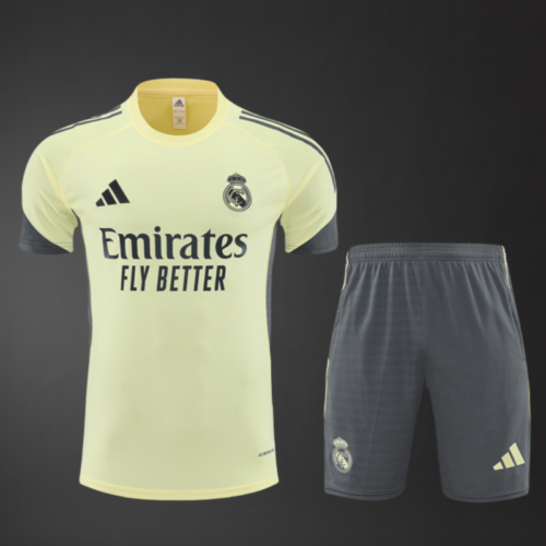 img_1932 Real Madrid 2025/26 Short Sleeve Training Kit – Adult & Kids – Full Training Set Yellow