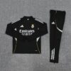 img_1970 Real Madrid 2025/26 Training Tracksuit Kit – Adult & Kids – Full Training Set Black
