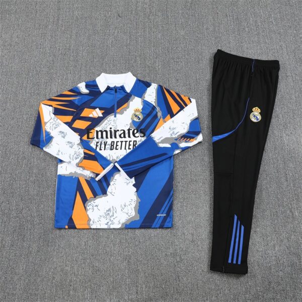 Real Madrid 2025/26 Training Tracksuit Kit – Adult & Kids – Full Training Set