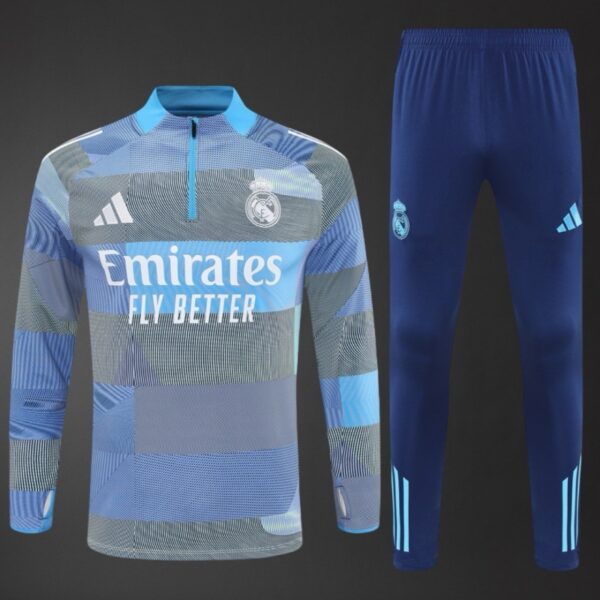 Real Madrid 2025/26 Training Tracksuit Kit – Adult & Kids – Full Training Set