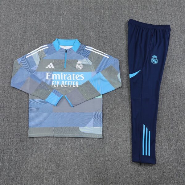 Real Madrid 2025/26 Training Tracksuit Kit – Adult & Kids – Full Training Set