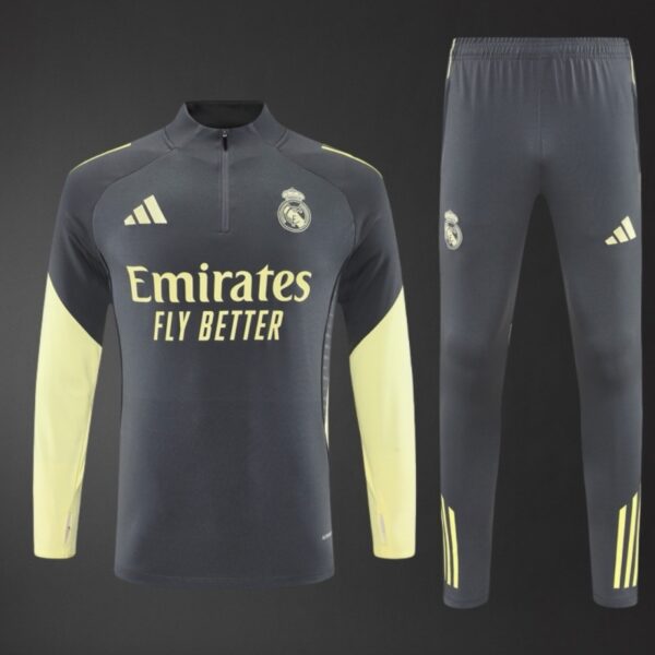Real Madrid 2025/26 Training Tracksuit Kit – Adult & Kids – Full Training Set