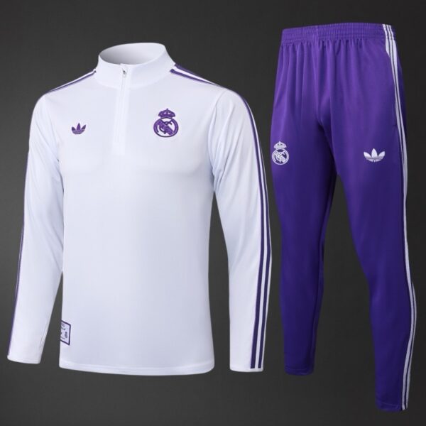 img_2025 Real Madrid 2025/26 Training Tracksuit Kit – Adult & Kids – 1/4 Zip