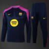 img_2635 Barcelona 2025/26 Adult & Kids Training 1/4 Zip Tracksuit