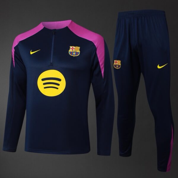 img_2635 Barcelona 2025/26 Adult & Kids Training 1/4 Zip Tracksuit