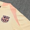 Barcelona 2025/26 Adult & Kids Training Tracksuit – Beige 1/4 Zip