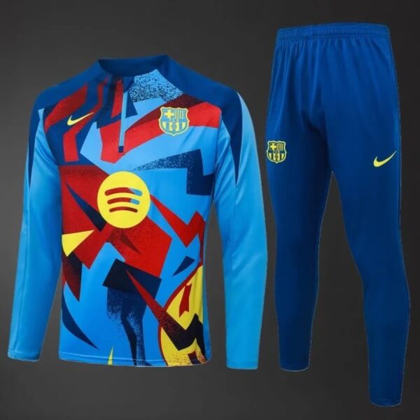 img_2757 Barcelona 2025/26 Adult & Kids Training Tracksuit – 1/4 Zip Official