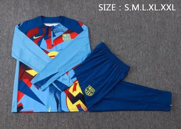 img_2759 Barcelona 2025/26 Adult & Kids Training Tracksuit – 1/4 Zip Official