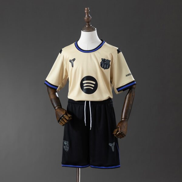 Barcelona 2025/26 Kids Away Kit