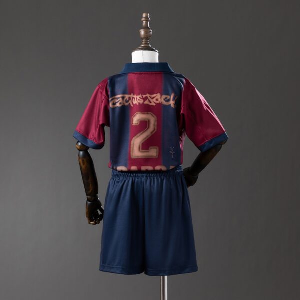 Barcelona 2025/26 Kids Kit Special Edition – Travis Scott Collaboration