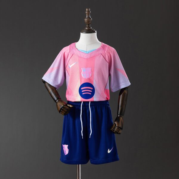 Barcelona 2025/26 Kids Kit – Concept Edition Football Set