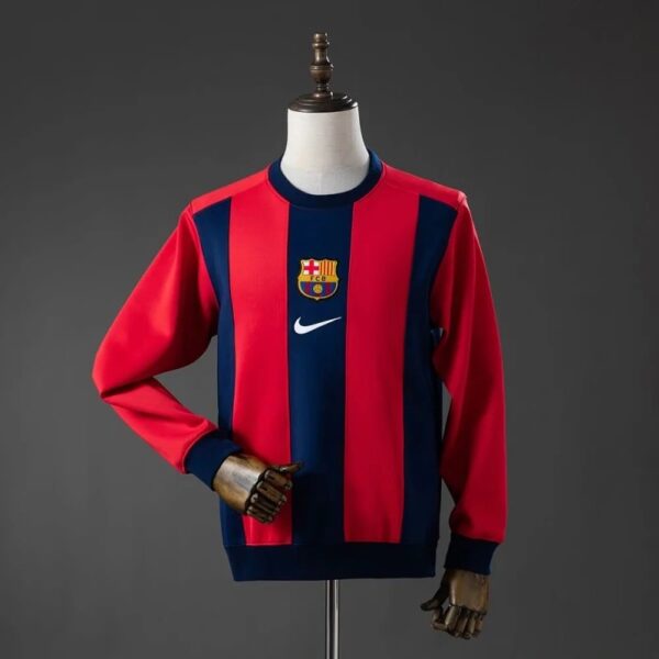 img_2930 FC Barcelona 2025/26 Long Sleeve Sweatshirt – Official Crewneck Edition