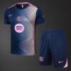 Barcelona 2025/26 Adults & Kids Short Sleeve Training Kit – T90