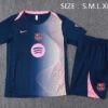 Barcelona 2025/26 Adults & Kids Short Sleeve Training Kit – T90