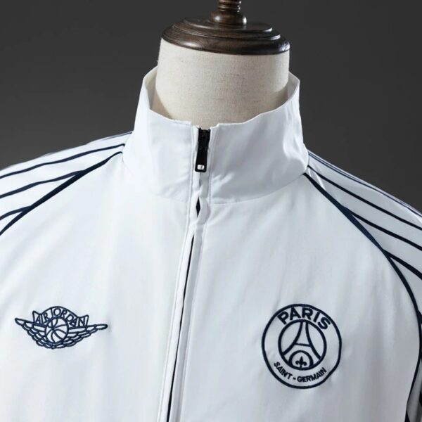 img_3125 PSG x Jordan Collaboration Windbreaker Jacket White – Official Style Streetwear