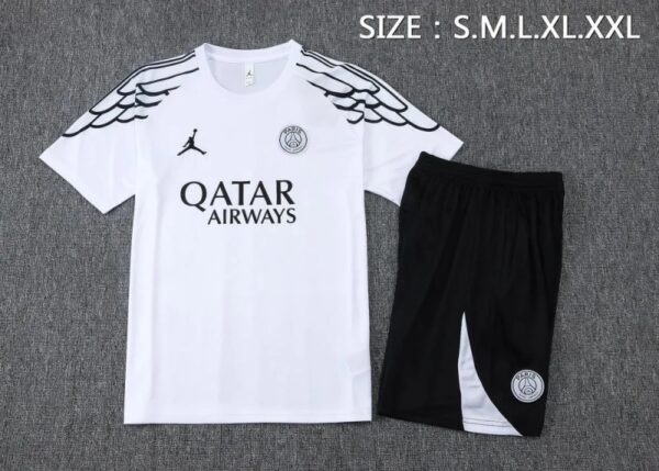 img_3151 PSG Adults & Kids Short Sleeve Training Kit White – Official Style Training Set