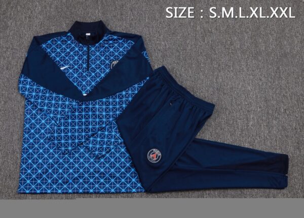 PSG 2025/26 Adults & Kids Long Sleeve Training Kit Royal Blue