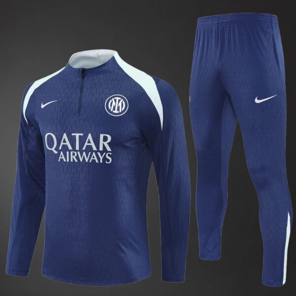 Inter Milan 2025/26 Training Tracksuit Kit Player Version – Adults & Kids