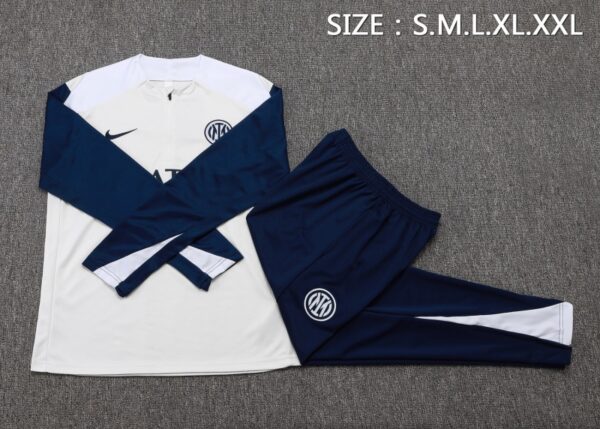 Inter Milan 2025/26 Training Tracksuit Long Sleeve – Adults & Kids
