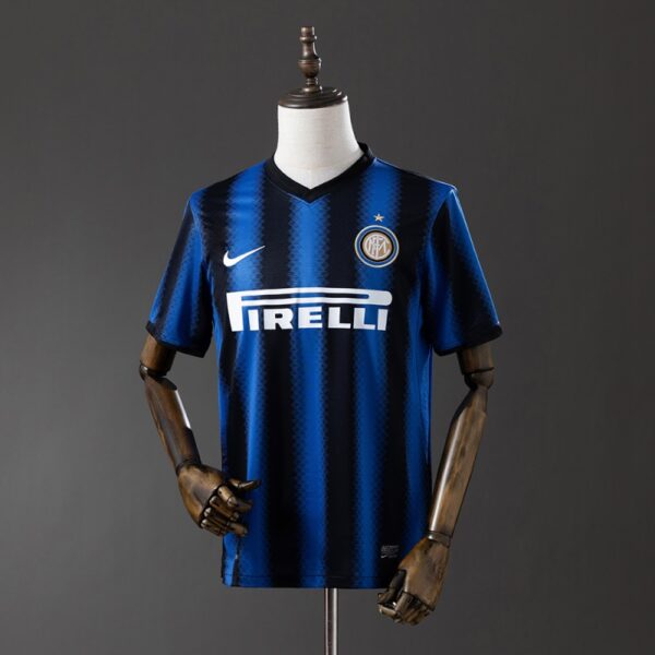 Inter Milan 2010/11 Home Retro Jersey – Classic Treble Era Edition