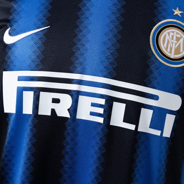 Inter Milan 2010/11 Home Retro Jersey – Classic Treble Era Edition