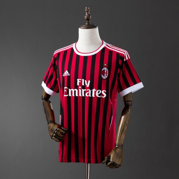 AC Milan 2011/12 Home Retro Jersey – Classic Edition