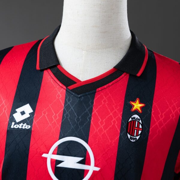 AC Milan 1995/96 Home Retro Kit – Classic Edition