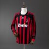 AC Milan 2006/07 Home Retro Long Sleeve Jersey – Classic Edition
