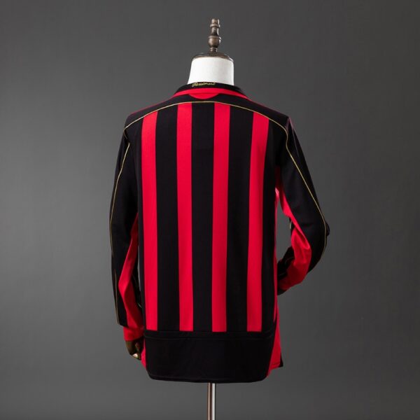 AC Milan 2006/07 Home Retro Long Sleeve Jersey – Classic Edition