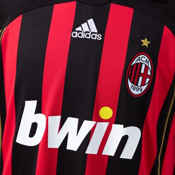 AC Milan 2006/07 Home Retro Long Sleeve Jersey – Classic Edition