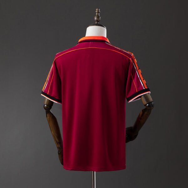 AS Roma 1998/99 Home Retro Jersey – Classic Maroon Edition