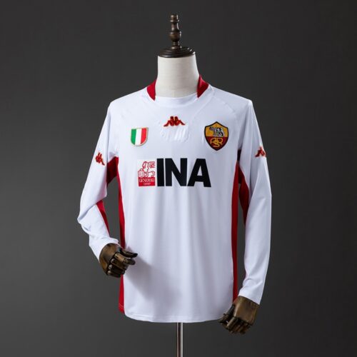 AS Roma 2001/02 Away Retro Jersey – Long Sleeve